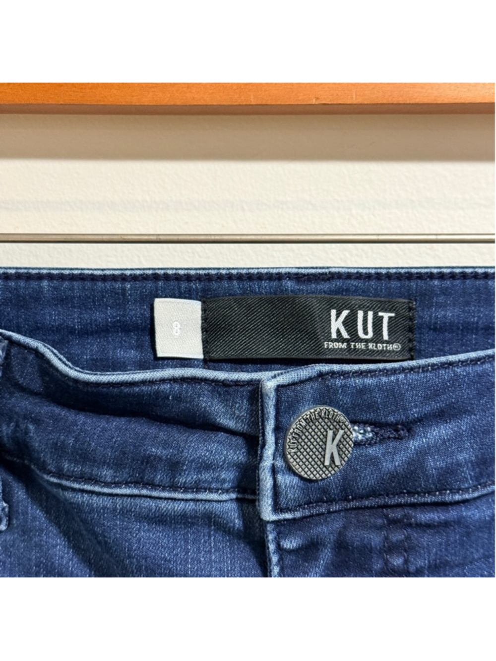 Kut‎ from the Kloth Women’s Ankle Dark Blue Skinny Jeans Size 8 - Picture 2 of 8